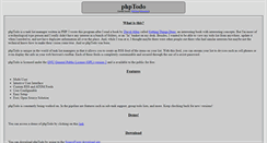 Desktop Screenshot of phptodo.godshell.com